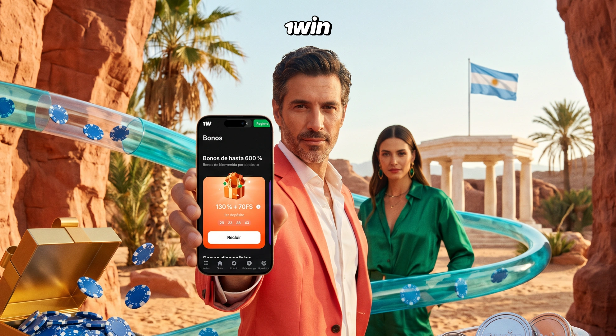 Vouchers y códigos de bonificación de 1win Argentina