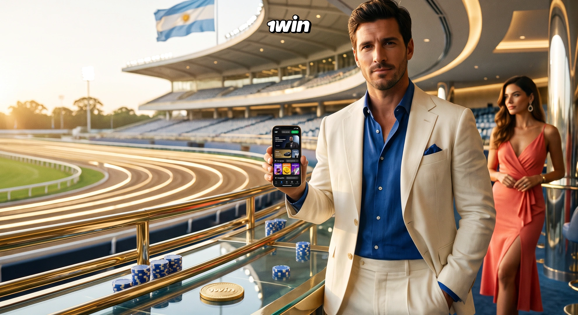 Panel de usuario y balance en 1win